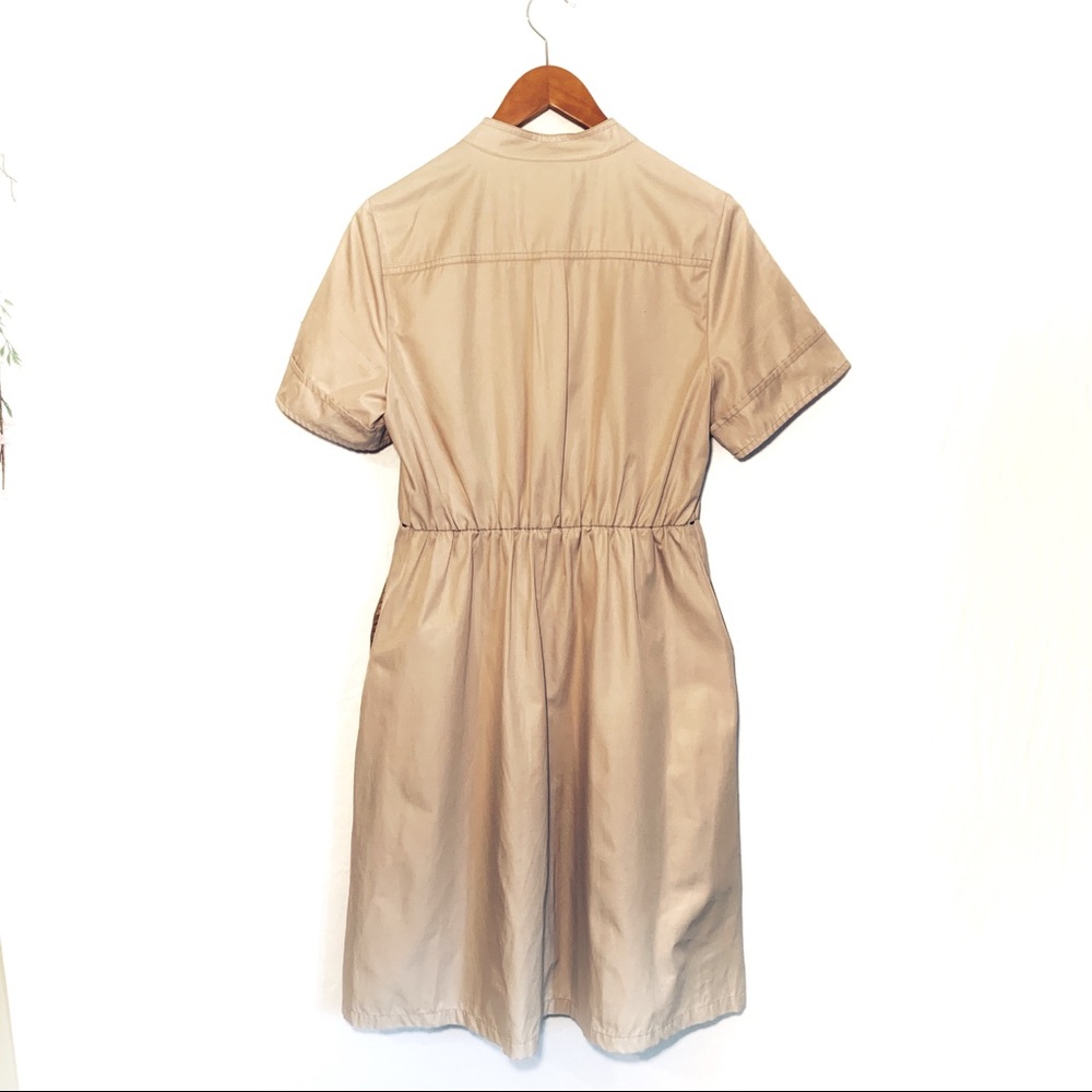 Zara Basic Nude Dress - Picture 4 of 5